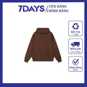 Áo Hoodie nỉ TRƠN 7DAYS