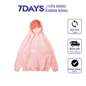 Áo hoodie hồng